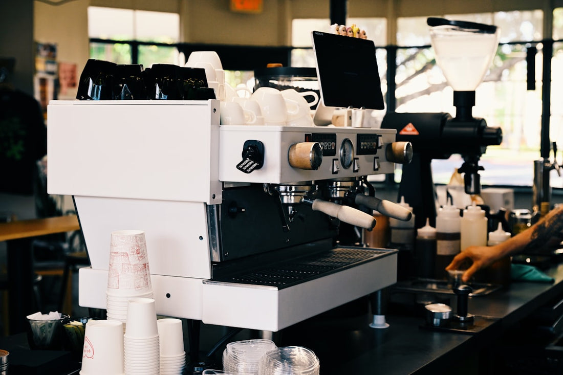 Barista preparing espresso at a cafe, representing Australia's rich coffee culture