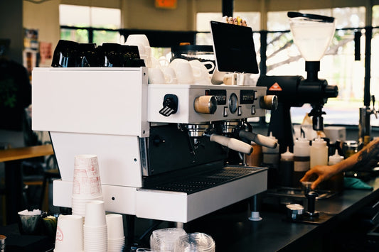 Barista preparing espresso at a cafe, representing Australia's rich coffee culture