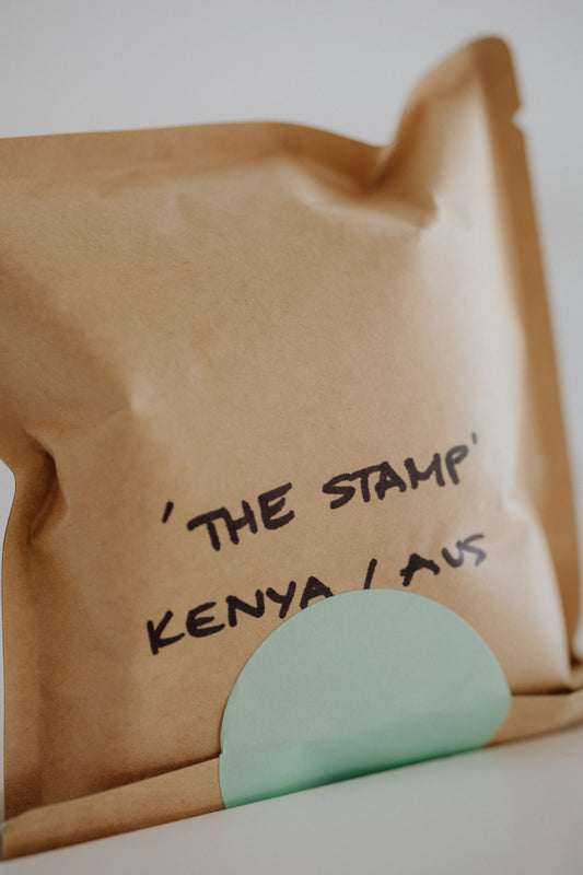 The Stamp Blend coffee sample pack